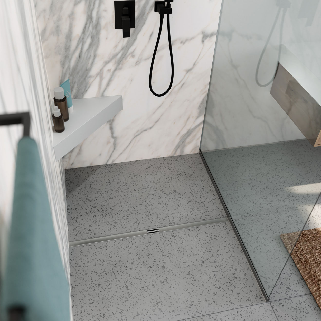 wedi Fundo Flex Wave Afvoer DN-40